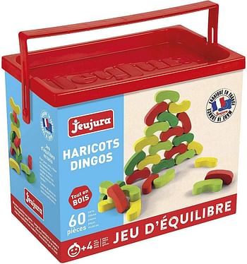 Jeujura J8350 Dingo Bean Balance Game, 60-Pieces