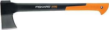 Fiskars 378571-1002 X15 Chopping Axe 23.5", 23.5 Inch, Orange/Black,Yellow/Black