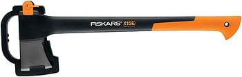 Fiskars 378571-1002 X15 Chopping Axe 23.5", 23.5 Inch, Orange/Black,Yellow/Black