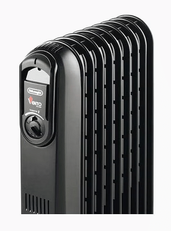 De'Longhi Vento Oil Heater 2000W 2000 W V550920B Black