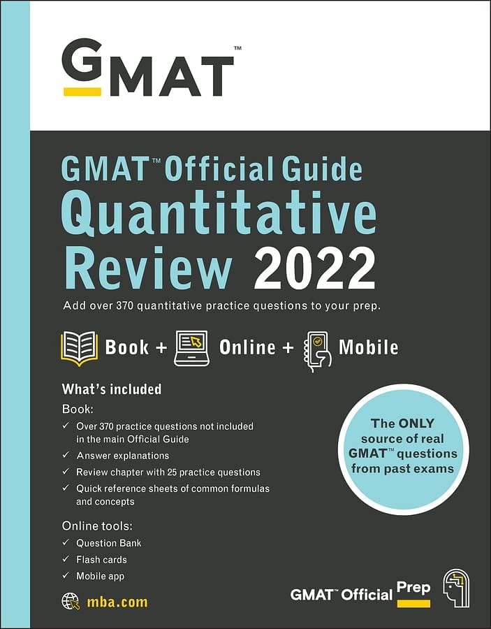 Gmat Official Guide Quantitative Review 2022: Book + Online Question Bank  Paperback