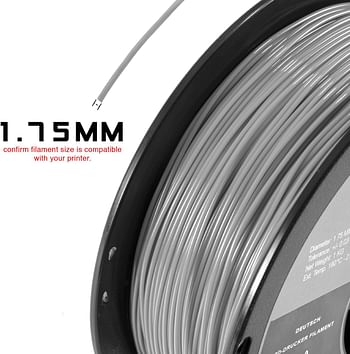 Hatchbox 1.75Mm Black Pla 3D Printer Filament, 1 Kg Spool, Dimensional Accuracy +/- 0.03 Mm, 3D Printing Filament
