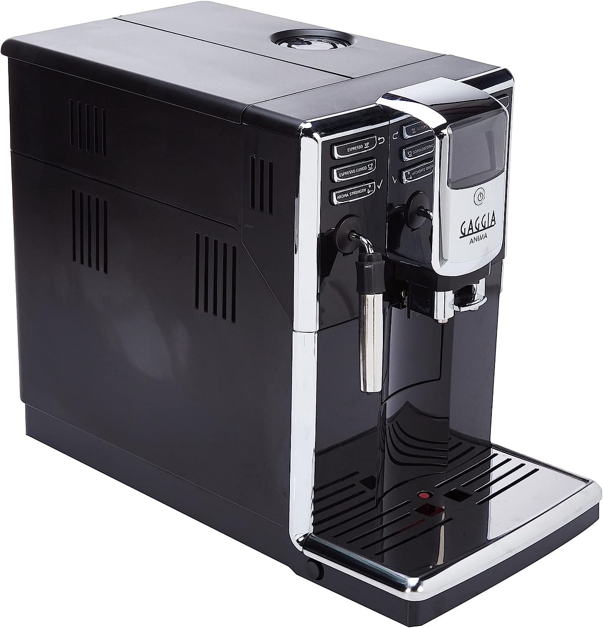 Gaggia Anima Class | Super Automatic Bean to Cup Espresso and Coffee Machine Made In Italy | Adjustable Grinders | Milk Frother, Cappuccino, Latte Macchiato and Caffe Lungo Maker for Home and Office