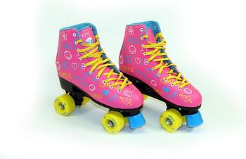 ايبيك سكيتس الواح التزلج حذاء تزلج رباعي العجلات بلون زهري داكن /US Ladies 4|EU 35/Pink