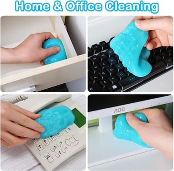 Cleaning Gel for Car, Car Kit Universal Detailing Automotive Dust Crevice Cleaner Auto Air Vent Interior Detail Removal Putty Keyboard Vents, PC, Laptops, Cameras