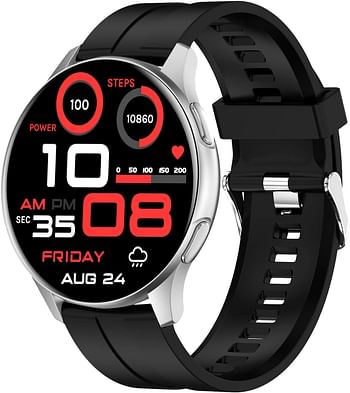 Fire-Boltt Invincible Smart Watch - Black Silver