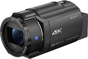 Sony FDR-AX43 | Ultra HD (UHD) 4K Compact Camcorder  5-Axis Balanced Optical SteadyShot 20x Optical Zoom Flip screen