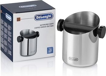 De'Longhi DLSC059 Knock Box, Stainless Steel