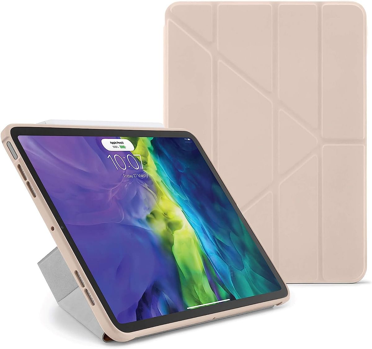 iPad Air 10.9 (2020) Origami Case - Dusty Pink