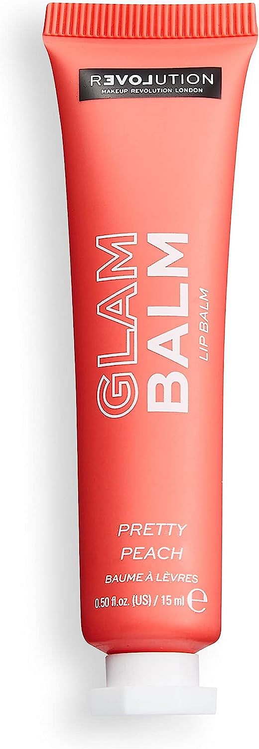 Revolution Relove Glam Lip Balm 15 ml, Pretty Peach