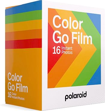 Polaroid Go Color Film - Double Pack (16 Photos) (6017) - Only Compatible with Polaroid Go Camera