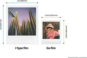 فيلم تصوير ملون جو من بولارويد - عبوة مزدوجة (16 صورة) - متوافق فقط مع كاميرا جو من بولارويد، موديل (6017)