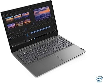 Lenovo V15 IIL Intel Core i5 - 1035G1  12GB RAM,256GB SSD +1TB HDD, GRAY DDR4, 1TB HDD, Integrated Intel UHD Graphics, 15.6" FHD Anti-glare Display, English Keyboard, DOS, Iron Grey