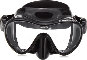 Cressi F1, Scuba Diving Snorkeling Frameless Mask -Made in Italy