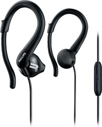 Philips ActionFit Sports In-ear Headphones With Mic - Black