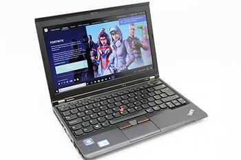 Lenovo Thinkpad Hybrid Laptop X230 12.5 inches Intel Core i5 - 3320m Processor, 8 GB RAM, 256GB SSD,Windows 10 Pro Eng/Arabic KB, Black