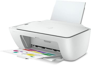 HP Deskjet 2720 All-in-One Printer, Wireless, Print, Copy, Scan - White