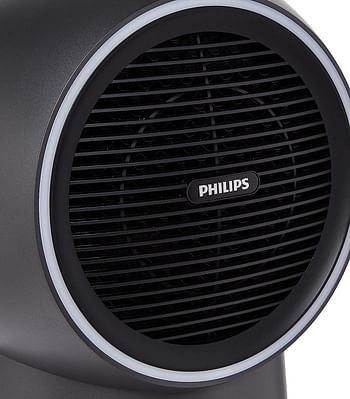 Philips 2000 Series 3 In 1 Purifier, Fan And Heater, Hepa & Active Carbon Filters, Black, AMF220/95