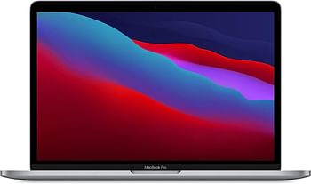 Apple MacBook Pro Laptop 17,1 A2338(13-Inch, M1 Chip, 2020)With Touch Bar and Touch ID, 8GB RAM, 512GB SSD , FaceTime HD Camera,,ENG KB  Space Gray