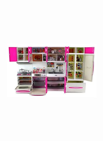 Deluxe Modern Kitchen Toy Playset With Lights And Sounds