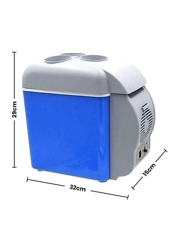 Portable Cooling And Warming Refrigerator 3343 Blue/Grey