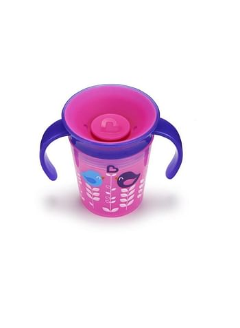 Munchkin Miracle 360 Degree Deco Trainer Cup, 6 Ounce- Multi colour