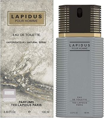 LAPIDUS by Eau De Toilette Spray 3.4 oz for Men - 100% Authentic