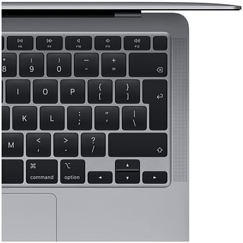 Apple MacBook Air 13-inch (2020) – Apple M1 Chip / 8GB RAM / 256GB SSD / 7-core GPU / macOS Big Sur / English & Arabic Keyboard / Space Grey / [MGN63AB/A]