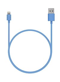 Lightning To USB Cable Charge And Sync Cable For iPhone 7, 7 Plus, 6s, 6s Plus, iPad, iPod Blue