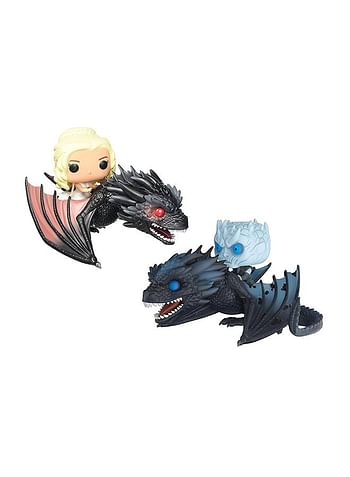 Game Of Thrones - Night King And Icy Viserion On Dragon Pop Action Figure 42.8 x 27.1 x 21.5cm