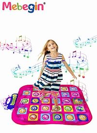 Dance Mat Toys, Dance Arvin dance mat Step Play Mat Dance Game Toy Gift for Kids Girls Boys, Dance Pad with Adjustable Built-in Music, Challenge rhythm,28*32.6inch