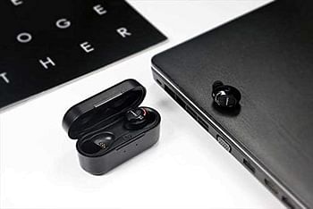 Jabees firefly pro bluetooth earbuds black small size