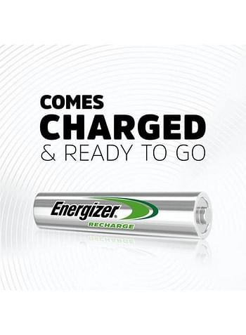 Energizer Mini Charger With Battery Silver