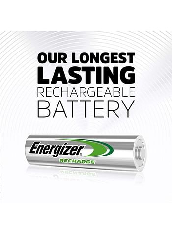 Energizer Mini Charger With Battery Silver