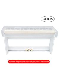 Transparent Grind Arenaceous Piano Cover Digital Piano Keyboard Dustproof And Waterproof Cover