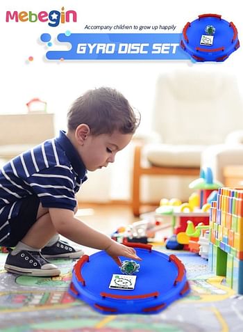 Launchers Blast Gyro Game with Arena, Battling Tops Stadium Gift for Kids Children Boys Ages 6 7 8+