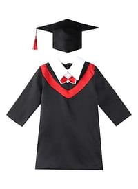 MissTiara Kids Graduation Role Pretend Play Costume With Cap