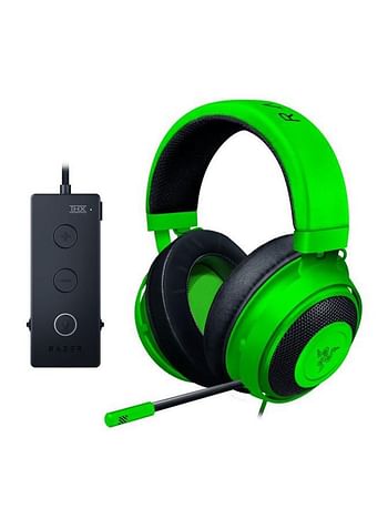 RAZER Kraken Tournament Edition Green 3D Acoustic Gaming Headset RZ04-02051100 Black/Green