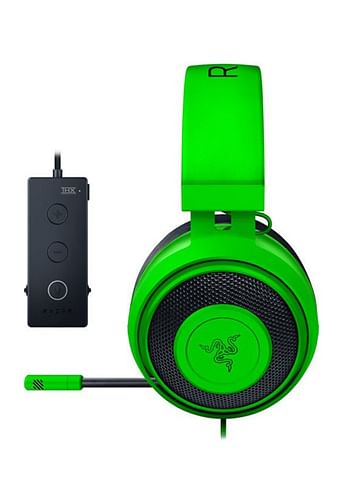 RAZER Kraken Tournament Edition Green 3D Acoustic Gaming Headset RZ04-02051100 Black/Green