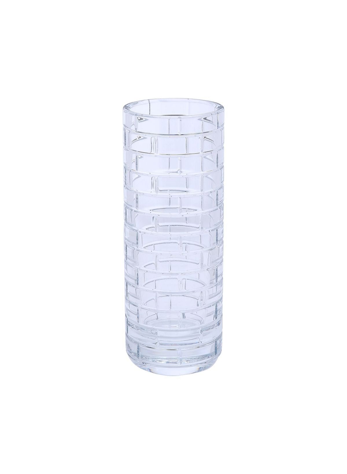 Rogaska Quoin Vase Crystal Clear 30centimeter