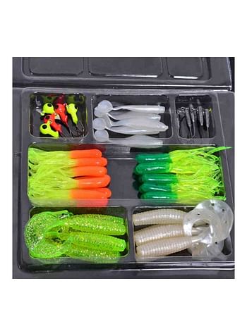 35-Piece Fishing Bait Set