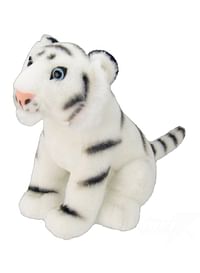Classic White Tiger Stuffed Animal Toy 25centimeter