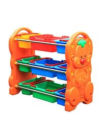 Kindergarten Classroom Furniture Colorful Kids Toy Shelf