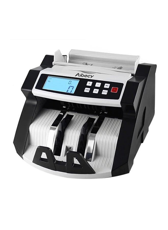 Multi-Currency Automatic Cash Counter Counting Machine White/Black