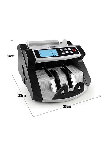 Multi-Currency Automatic Cash Counter Counting Machine White/Black