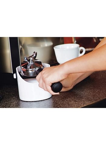 Dreamfarm Grindenstein Coffee Grinds Knock Bo Silver 10.2x11cm