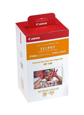 Selphy Compact Printer Photo Paper RP108