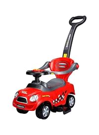 3-In-1 Deluxe Mega Push Car With Handle 58.4 x 45.5cm