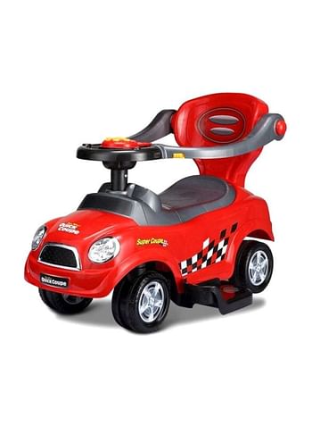 3-In-1 Deluxe Mega Push Car With Handle 58.4 x 45.5cm