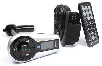 Bluetooth Car FM Transmitter With LCD Screen